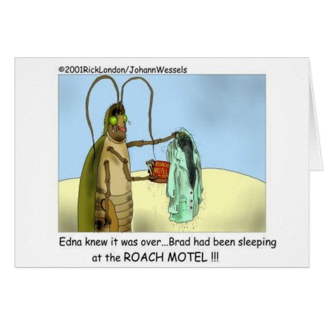 Roach Infidelity Funny Gifts, T - shirts & Collect (Voorkant Horizontaal)