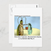 Roach Infidelity Funny Gifts, T - shirts & Collect Briefkaart (Voorkant / Achterkant)