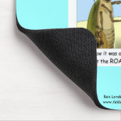 Roach Motel Funny Cartoon Muismat (Hoek)