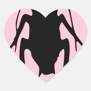 Roaches Hart Sticker
