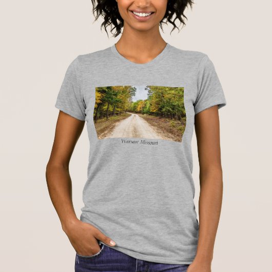 Road at Seasons Change T-shirt (Voorkant)