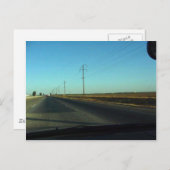 Road Bakersfield Briefkaart (Voorkant / Achterkant)