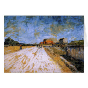 Road Beside Paris Rampart Van Gogh Fine Art