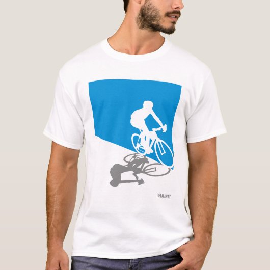 Road Bike Cycling T Shirt (Voorkant)