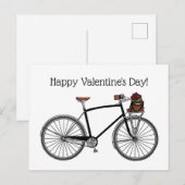 Road Bike Happy Valentijns_White Briefkaart (Voorkant / Achterkant)