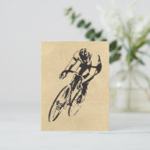 Road Bike Racing Briefkaart (Staand voorkant)