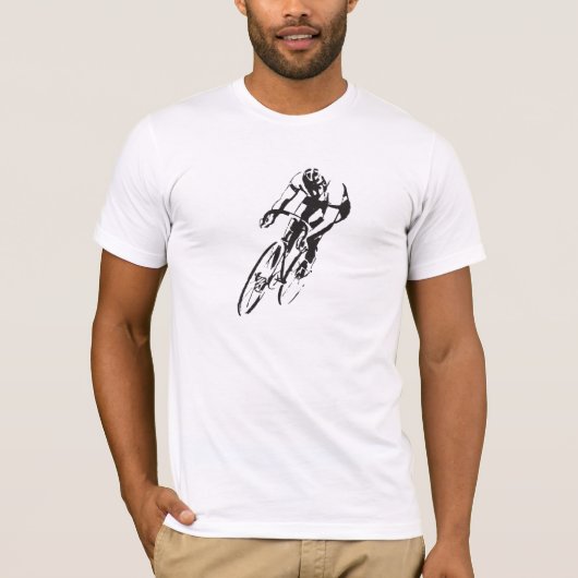 Road Bike Racing Front T-shirt (Voorkant)