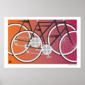 Road Bikes-Print Poster (Voorkant)