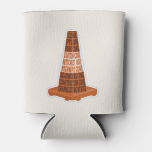 Road Cone Oranje Taraffic kegel Blikjeskoeler