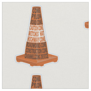 Road Cone Oranje Taraffic kegel Stof