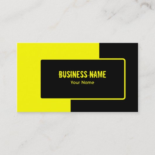 Road Construction Business Card Template Visitekaartje (Voorkant)