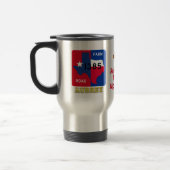 Road Construction, FM 1385, Aubrey, TX, Travel Mug Reisbeker (Links)