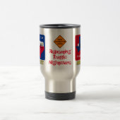Road Construction, FM 1385, Aubrey, TX, Travel Mug Reisbeker (Center)