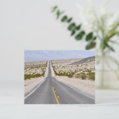 Road Death Valley Briefkaart (Staand voorkant)