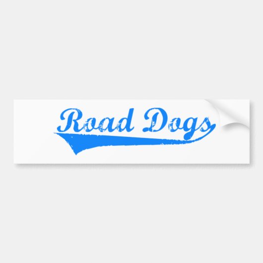 Road Dogs Bumpersticker (Voorkant)
