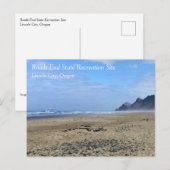Road End, Lincoln City, Oregon Briefkaart (Voorkant / Achterkant)