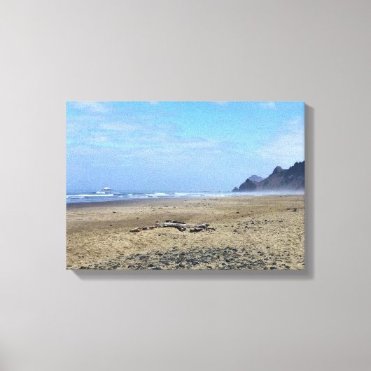 Road End, Lincoln City, Oregon Canvas Afdruk (Voorkant)