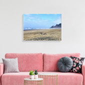 Road End, Lincoln City, Oregon Canvas Afdruk (Insitu (Woonkamer))