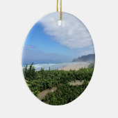 Road End, Lincoln City, Oregon Keramisch Ornament (Rechts)