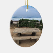 Road End, Lincoln City, Oregon Keramisch Ornament (Rechts)