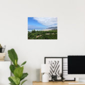 Road End, Lincoln City, Oregon Poster (Thuiskantoor)