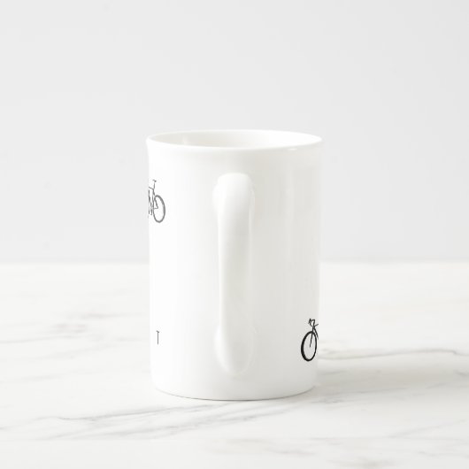 Road Fietsen Koffie Mok (Achterkant)