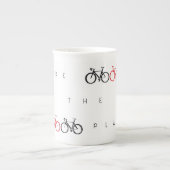 Road Fietsen Koffie Mok (Voorkant)