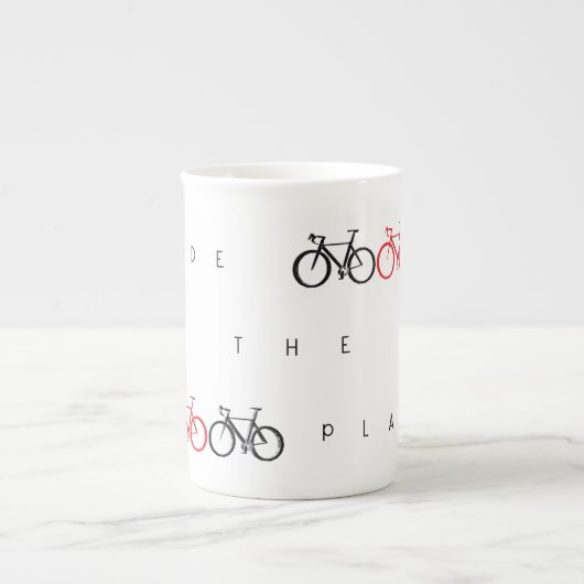 Road Fietsen Koffie Mok (Voorkant)