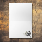 Road Fietsers met Retro Sunburst Bedankkaart