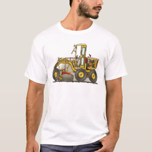 Road Grader Construction Mannen T-Shirt