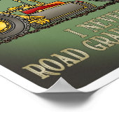 Road Grader Operator Quote Poster (Hoek)
