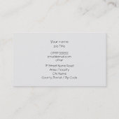 Road Haulage Semi-Truck Blue logo Visitekaartje (Achterkant)