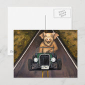 Road Hog Briefkaart (Voorkant / Achterkant)