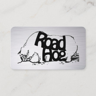 Road Hog Motorcycle Visitekaartje