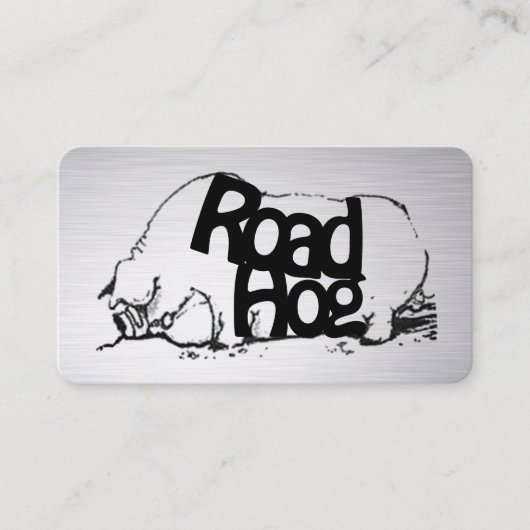 Road Hog Motorcycle Visitekaartje (Voorkant)