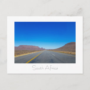 Road Horizon Uitzicht South Africa SA Briefkaart