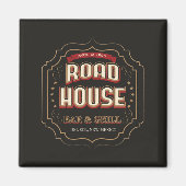 Road House Bar & Grill Sunshine Vicram Magnet (Voorkant)