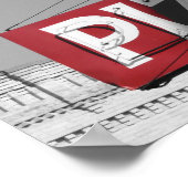 Road House Pizza Sign Poster (Hoek)