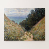 Road in La Cavée, Pourville, Monet Legpuzzel (Horizontaal)