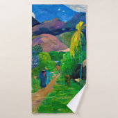Road in Tahiti, Gauguin Badhanddoek (Badhanddoek)