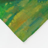 Road in Tahiti, Gauguin Fleece Deken (Hoek)