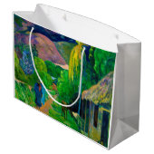 Road in Tahiti, Gauguin Groot Cadeauzakje (Achterkant Gekanteld)