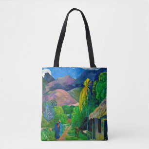 Road in Tahiti, Gauguin Tote Bag