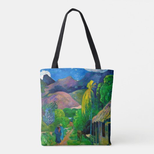 Road in Tahiti, Gauguin Tote Bag (Achterkant)