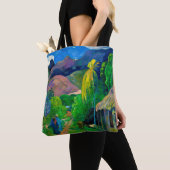 Road in Tahiti, Gauguin Tote Bag (Dichtbij)