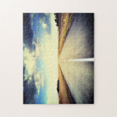 Road Jigzaag Puzzle Morning Legpuzzel (Verticaal)