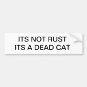 Road Kill Bumpersticker (Voorkant)