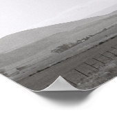 Road Landscape Kodak Film Afbeelding A3 Poster (Hoek)