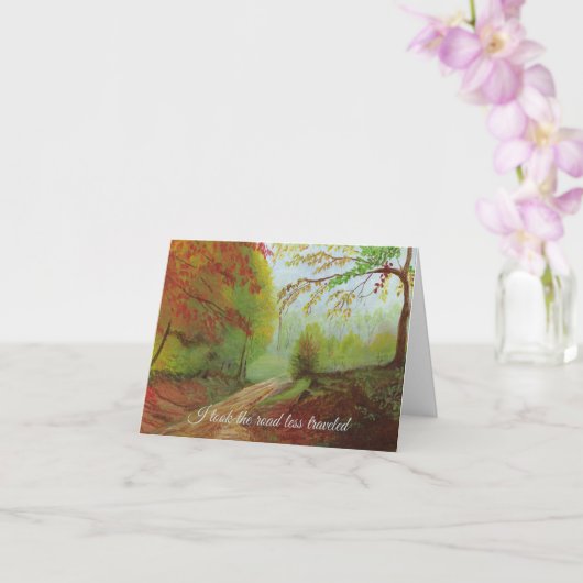 Road Less Traveled Kaart (Orchidee)