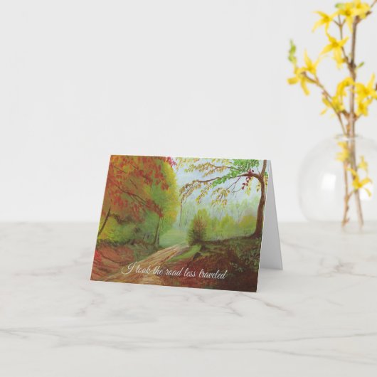 Road Less Traveled Kaart (Gele Bloem)